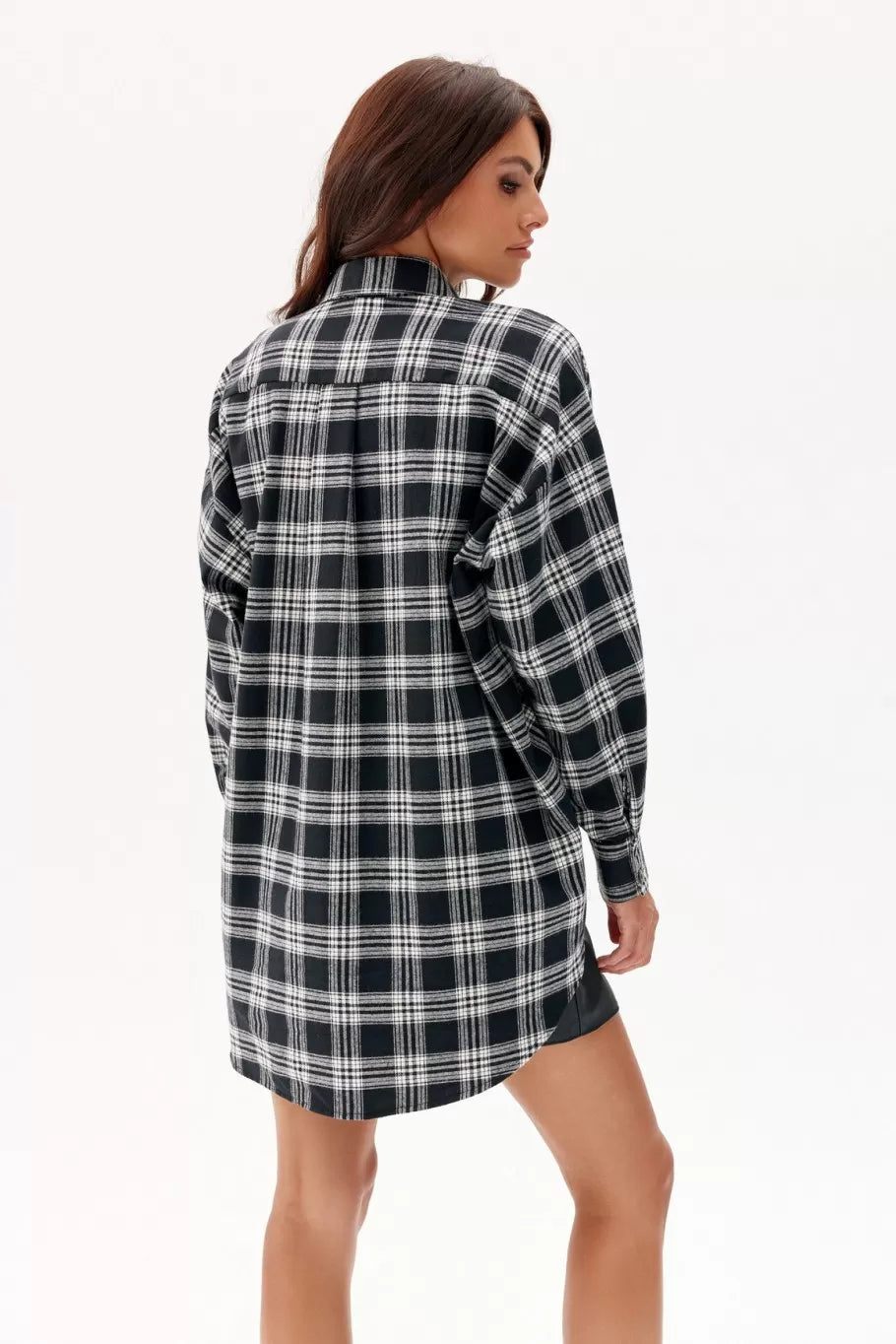 Amelia Checkered Oversize Shirt