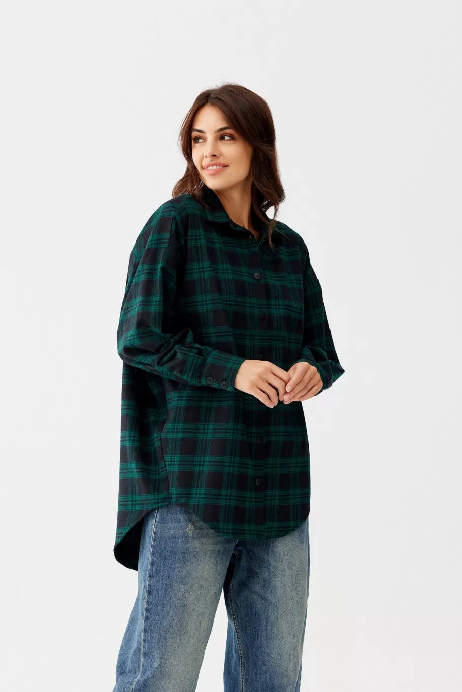 Amelia Checkered Oversize Shirt