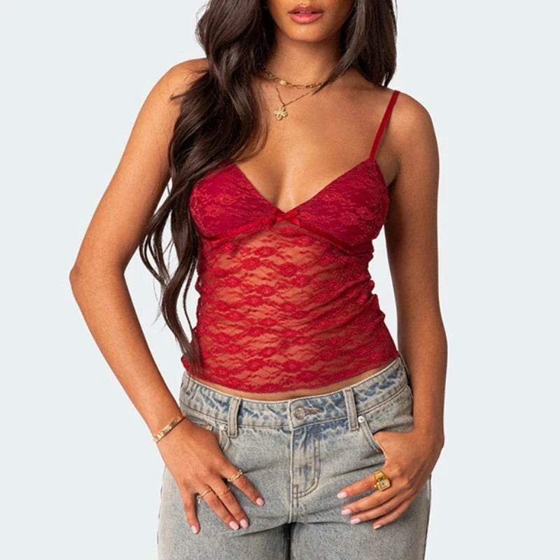 Amelia Lace Tank Top