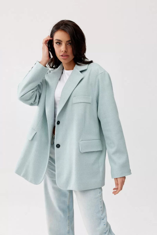 Arya Oversize Herringbone Jacket