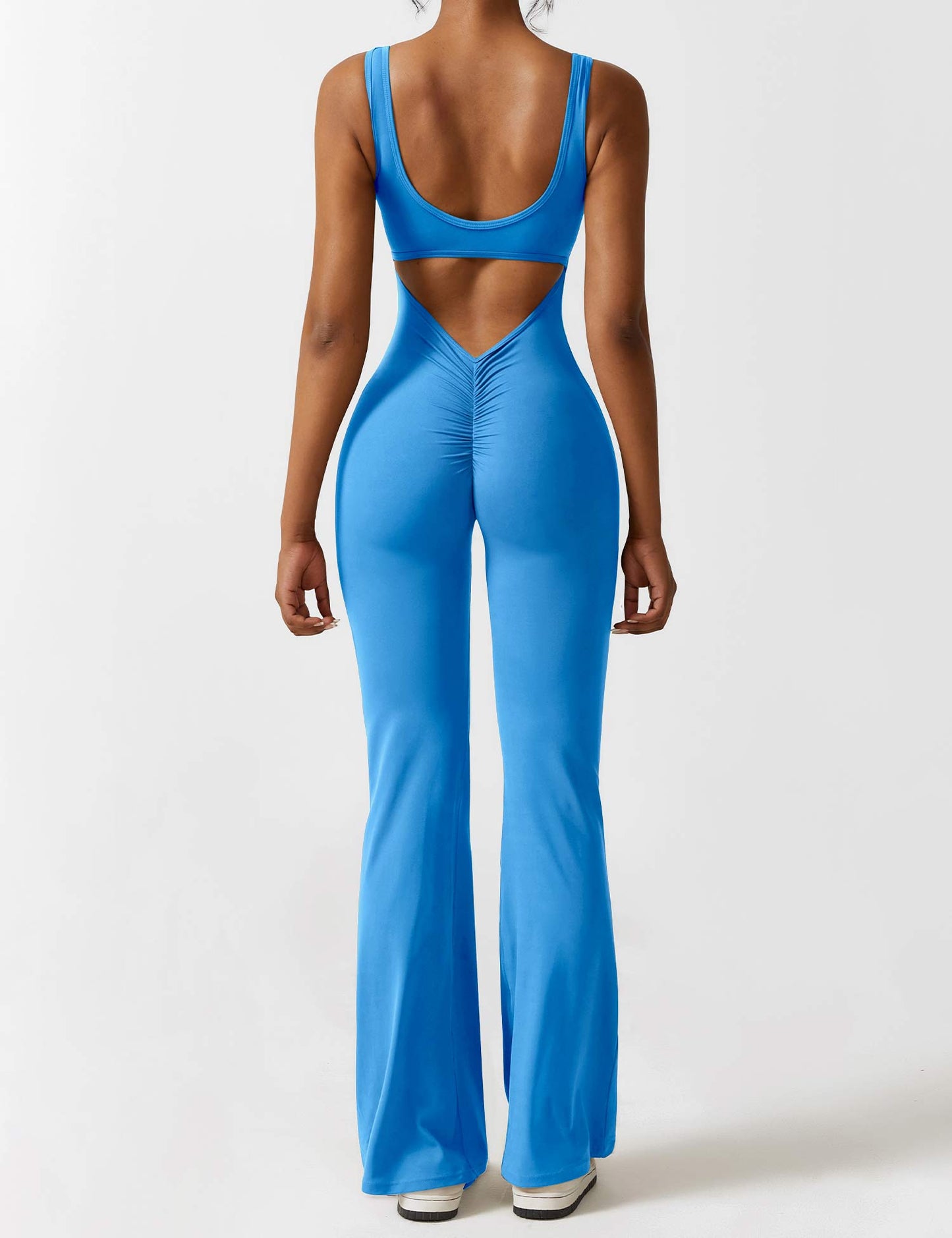 Amelia Flare Scrunch Bum Jumpsuits