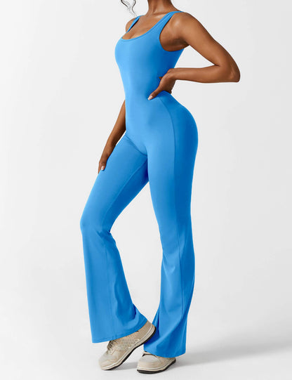 Amelia Flare Scrunch Bum Jumpsuits