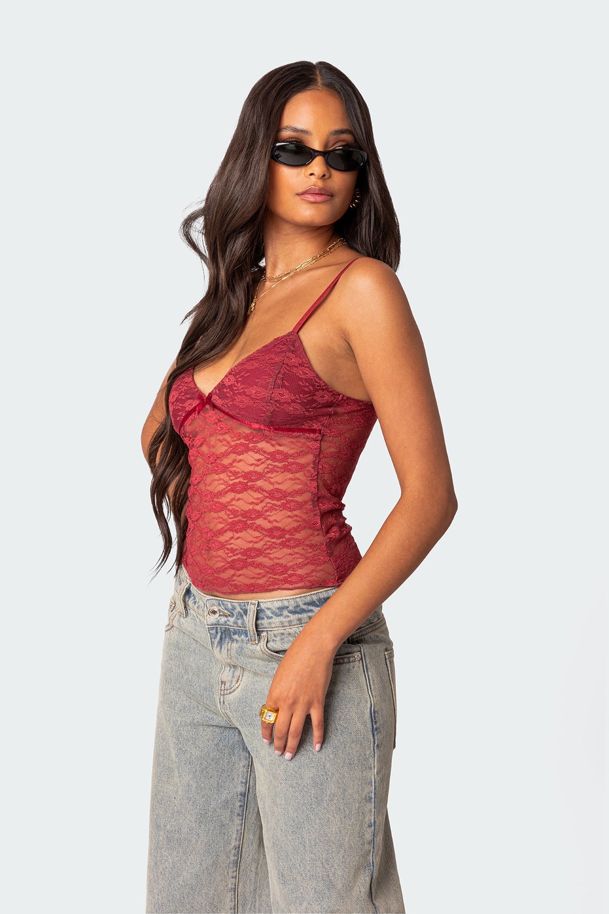 Amelia Lace Tank Top