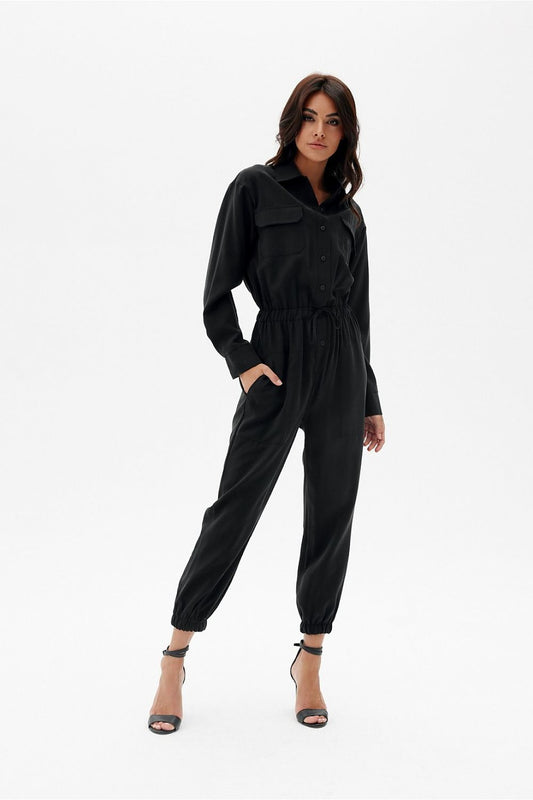 Amelia Shirt Style Jumpsuit