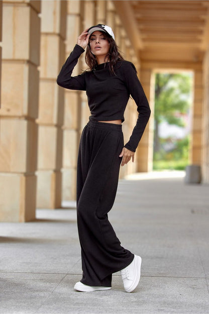 Amelia Darby Wide-Leg Trousers