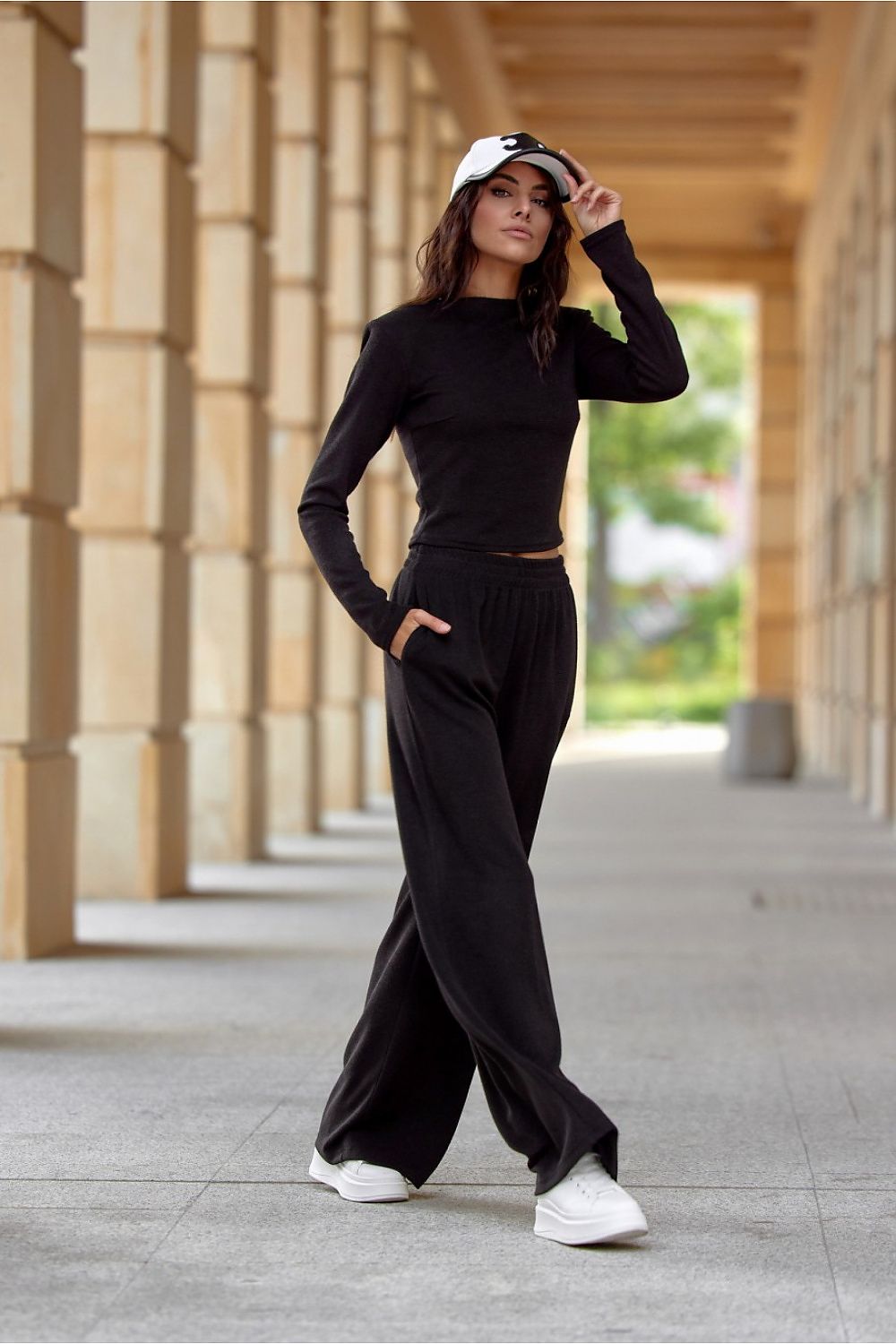 Amelia Darby Wide-Leg Trousers