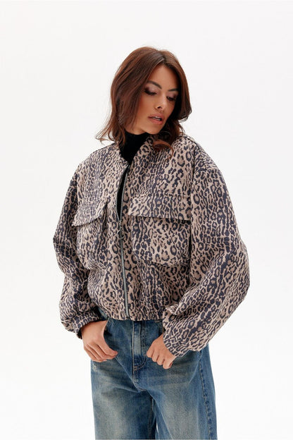 Amelia Print Leopard Jacket